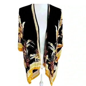 Vince Camuto ladies wrap. With arm holes. OS NWT. Gorgeously Fall Colors tassels